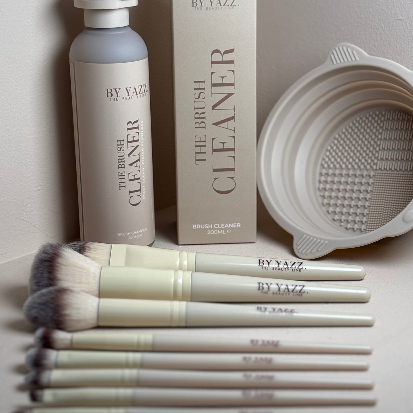 The Brushes & Brush Cleaner Bundle